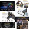 ULEFONE ARMOR 21 - 8GB+256GB - 4G RUGGED SMARTPHONE - NIGHT VISION - 9600MAH BATTERY - ANDROID 13 - BLACK - Image 6