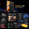 ULEFONE ARMOR X13 – 4G RUGGED SMARTPHONE – 6GB+64GB – 6.52 INCH SCREEN – 6320MAH BATTERY – ANDROID 13 – BLACK - Image 4