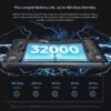OUKITEL RT7 TITAN – RUGGED TABLET – 10.1 INCH SCREEN – 8GB+256GB – 32000MAH BATTERY – ANDROID 13 – BLUE - Image 5