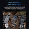 OUKITEL WP36 - 8GB+128GB - 4G RUGGED SMARTPHONE - 6.52 INCH SCREEN - 10600 MAH BATTERY - ANDROID 13 - BLACK - Image 14