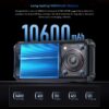 OUKITEL WP36 - 8GB+128GB - 4G RUGGED SMARTPHONE - 6.52 INCH SCREEN - 10600 MAH BATTERY - ANDROID 13 - BLACK - Image 4