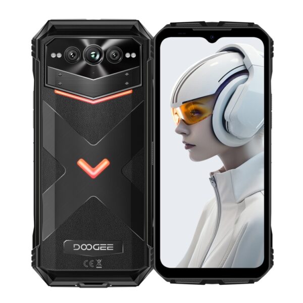 DOOGEE VMAX PLUS - 5G RUGGED SMARTPHONE - 36GB+512GB - DIMENSITY 7050 - 200MP CAMERA - NIGHT VISION - ANDROID 14 - BLACK