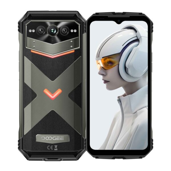 DOOGEE VMAX PLUS - 5G RUGGED SMARTPHONE - 36GB+512GB - DIMENSITY 7050 - 200MP CAMERA - NIGHT VISION - ANDROID 14 - GREY