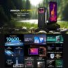 ULEFONE ARMOR 27T PRO - 5G RUGGED PHONE - 12GB+256GB - 10600MAH BATTERY - THERMAL IMAGING - NIGHT VISION - ANDROID 14 - BLACK - Image 4