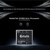 DOOGEE BLADE GT - 5G RUGGED SMARTPHONE - 12GB+256GB - 6.72 INCH - DIMENSITY 7050 - LED LIGHT EFFECTS - ANDROID 14 - BLACK - Image 12