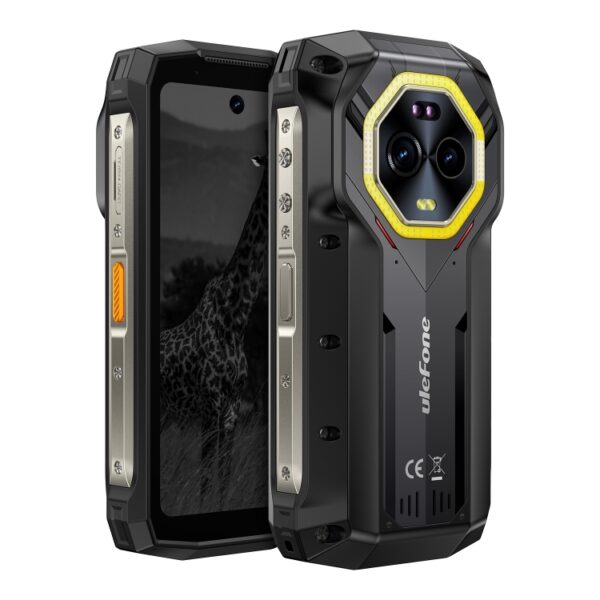 ULEFONE ARMOR MINI 20 PRO - 5G RUGGED SMARTPHONE - 16GB+256GB - NIGHT VISION - 6200MAH - ANDROID 14 - BLACK - Image 2