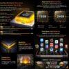 BLACKVIEW BV8200 - 4G RUGGED SMARTPHONE - 12GB+256GB - HELIO G100 - 6.5 SCREEN - 170 LUMENS FLASLIGHT - ANDROID 14 - BLACK - Image 11