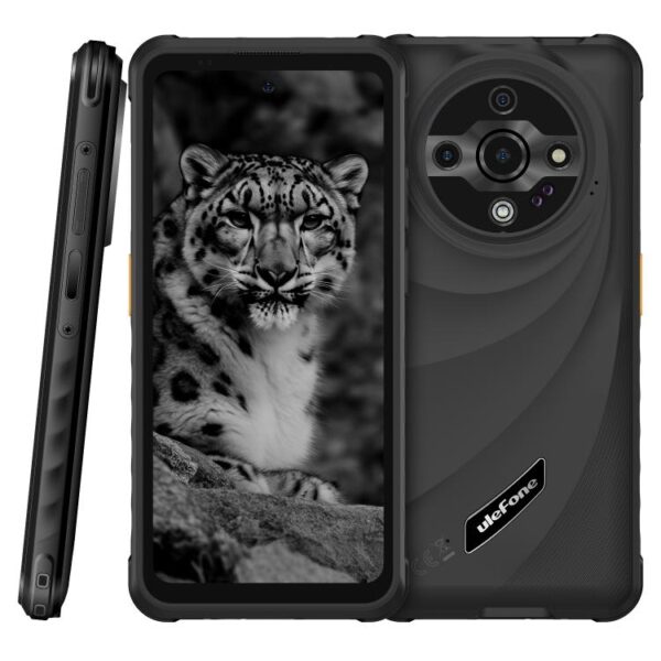 ULEFONE ARMOR X31 – 4G RUGGED SMARTPHONE – 12GB+128GB – 6.56 DISPLAY - NIGHT VISION – HELIO G91 – ANDROID 14 – BLACK