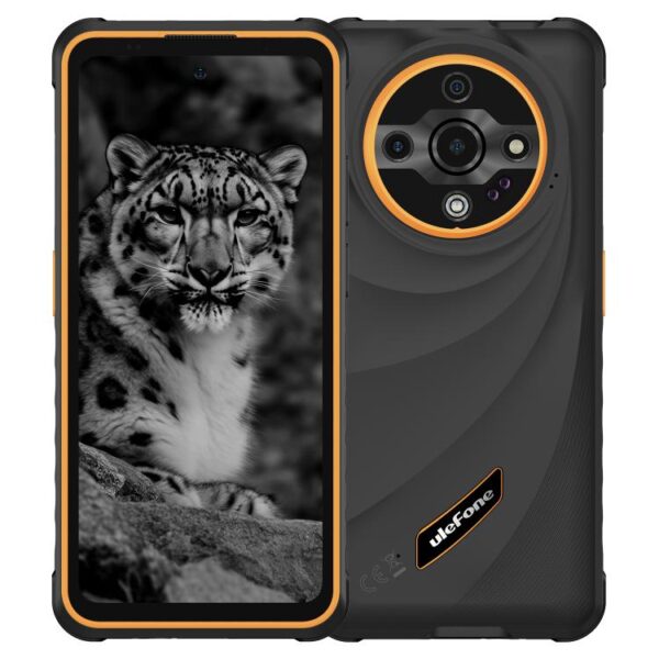 ULEFONE ARMOR X31 – 4G RUGGED SMARTPHONE – 12GB+128GB – 6.56 DISPLAY - NIGHT VISION – HELIO G91 – ANDROID 14 – ORANGE - Image 2