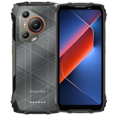 BLACKVIEW BL7000 – 5G RUGGED SMARTPHONE – 12GB+256GB – DIMENSITY 6300 - 7500 MAH BATTERY - EMBEDDED AI – 6.78 SCREEN – ANDROID 15 – BLACK