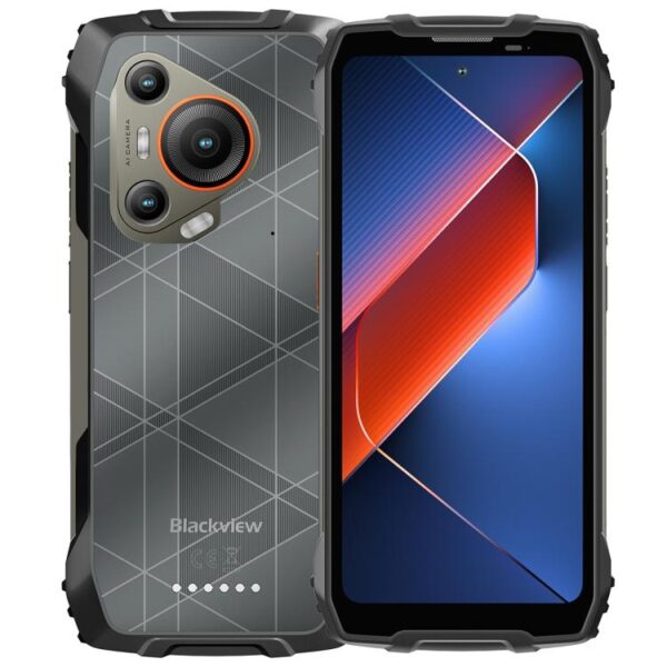 BLACKVIEW BL7000 – 5G RUGGED SMARTPHONE – 12GB+256GB – DIMENSITY 6300 - 7500 MAH BATTERY - EMBEDDED AI – 6.78 SCREEN – ANDROID 15 – BLACK