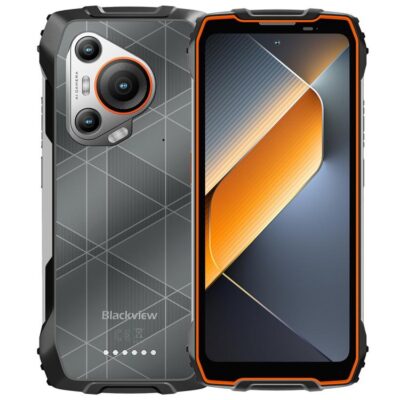 BLACKVIEW BL7000 – 5G RUGGED SMARTPHONE – 12GB+256GB – DIMENSITY 6300 - 7500 MAH BATTERY - EMBEDDED AI – 6.78 SCREEN – ANDROID 15 – ORANGE