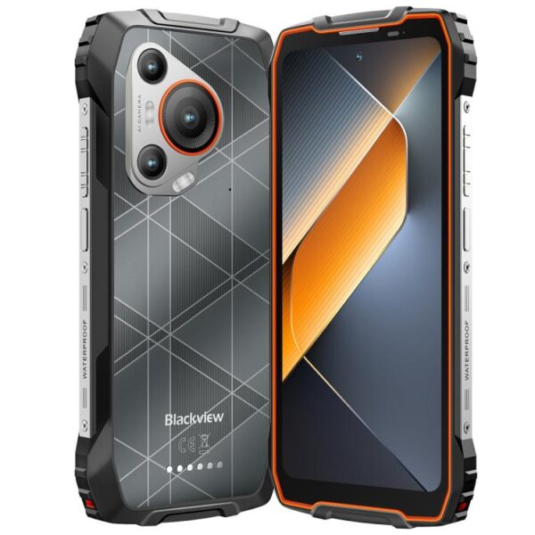 BLACKVIEW BL7000 – 5G RUGGED SMARTPHONE – 12GB+256GB – DIMENSITY 6300 - 7500 MAH BATTERY - EMBEDDED AI – 6.78 SCREEN – ANDROID 15 – ORANGE - Image 4