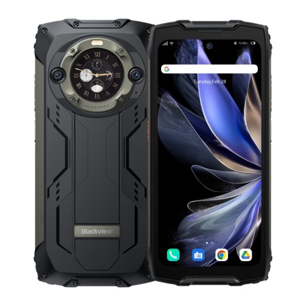 BLACKVIEW BV9300 PRO - 4G RUGGED SMARTPHONE - 16GB+256GB - HELIO G99 - 15080MAH BATTERY - 6.7 INCH DISPLAY- ANDROID 13 - BLACK