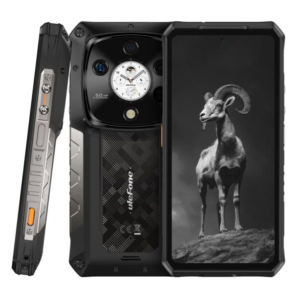 ULEFONE ARMOR 28 PRO - 5G RUGGED SMARTPHONE - 32GB+512GB - DIMENSITY 7300 - NIGHT VISION - ANDROID 15 - BLACK - Image 2