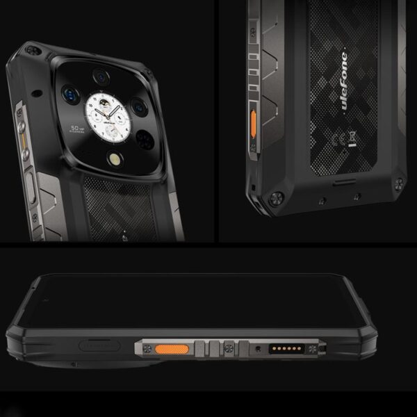 ULEFONE ARMOR 28 PRO - 5G RUGGED SMARTPHONE - 32GB+512GB - DIMENSITY 7300 - NIGHT VISION - ANDROID 15 - BLACK - Image 5