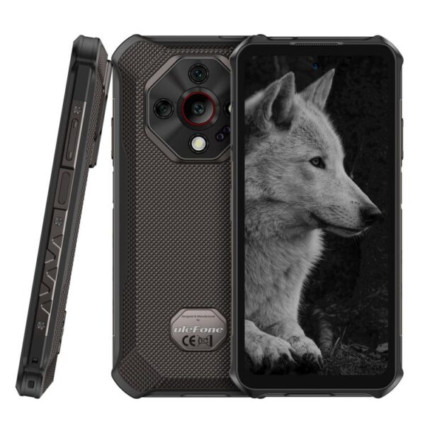 ULEFONE ARMOR X16 PRO - 5G RUGGED SMARTPHONE - 16GB+256GB - DIMENSITY 6300 - NIGHT VISION - 10360MAH BATTERY - ANDROID 15 - BLACK