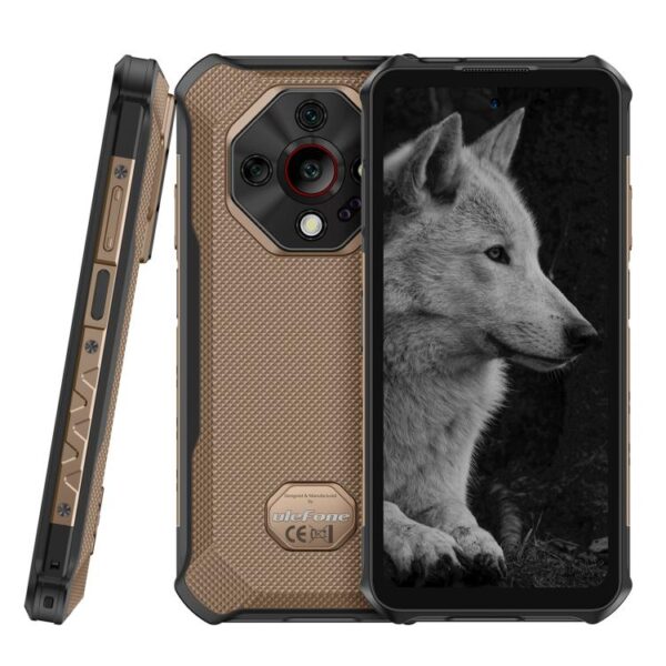ULEFONE ARMOR X16 PRO - 5G RUGGED SMARTPHONE - 16GB+256GB - DIMENSITY 6300 - NIGHT VISION - 10360MAH BATTERY - ANDROID 15 - GOLD