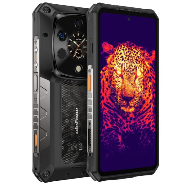 ULEFONE ARMOR 28 ULTRA THERMAL - 5G RUGGED SMARTPHONE - 32GB+1TB - THERMAL CAMERA - DIMENSITY 9300 - 6.67" AMOLED SCREEN - ANDROID 14 - BLACK - Image 2