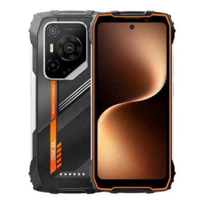 BLACKVIEW OSCAL PILOT 3 - 5G RUGGED SMARTPHONE - 24GB+256GB - DIMENSITY 6300 - NIGHT VISION - 6.78 SCREEN - ANDROID 15 - ORANGE