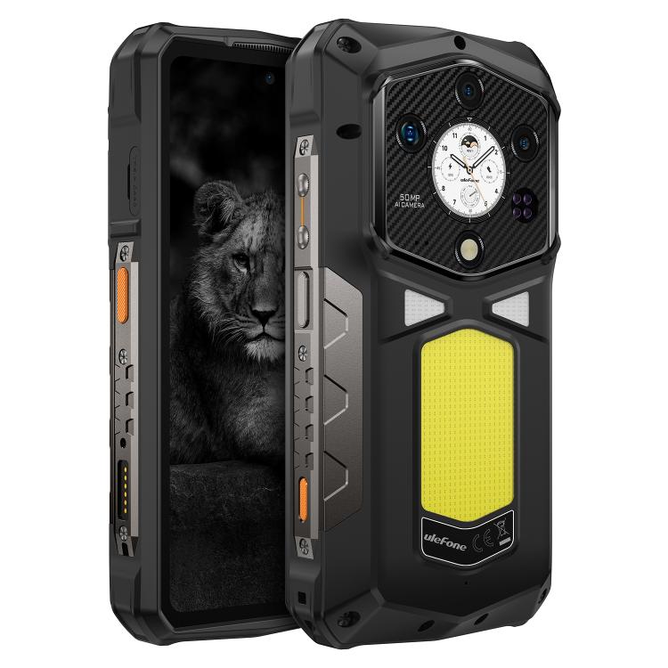 ULEFONE ARMOR 29 PRO – 5G RUGGED SMARTPHONE – 32GB+512GB – DIMENSITY 7400 – 21200 MAH BATTERY - NIGHT VISION – ANDROID 15 – BLACK - Image 2