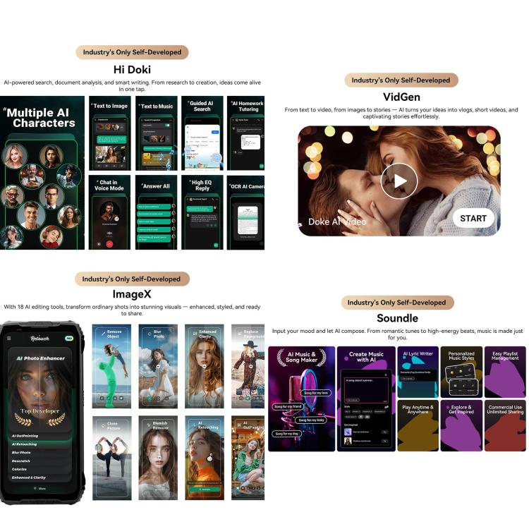 BLACKVIEW XPLORE 2 - 5G RUGGED SMARTPHONE - 48GB+1TB - DIMENSITY 8300 - 6.73 DISPLAY - 20000MAH BATTERY - ANDROID 15 - BLACK - Image 14