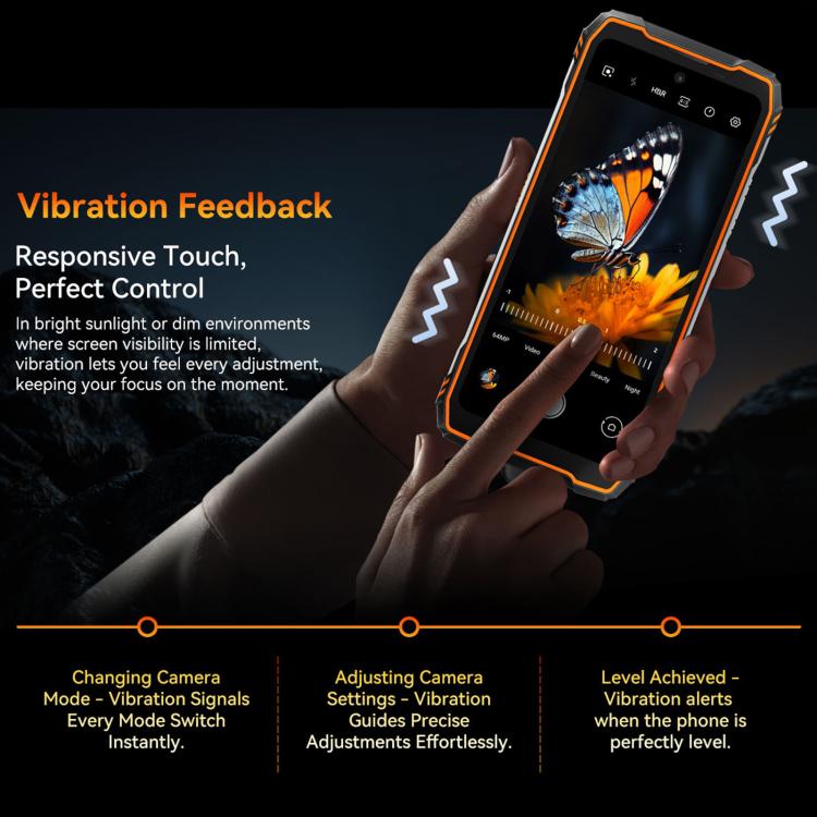 BLACKVIEW XPLORE 1 - 5G RUGGED SMARTPHONE - 48GB+512GB - DIMENSITY 7050 - 6.78 DISPLAY - 20000MAH BATTERY - ANDROID 15 - ORANGE - Image 21