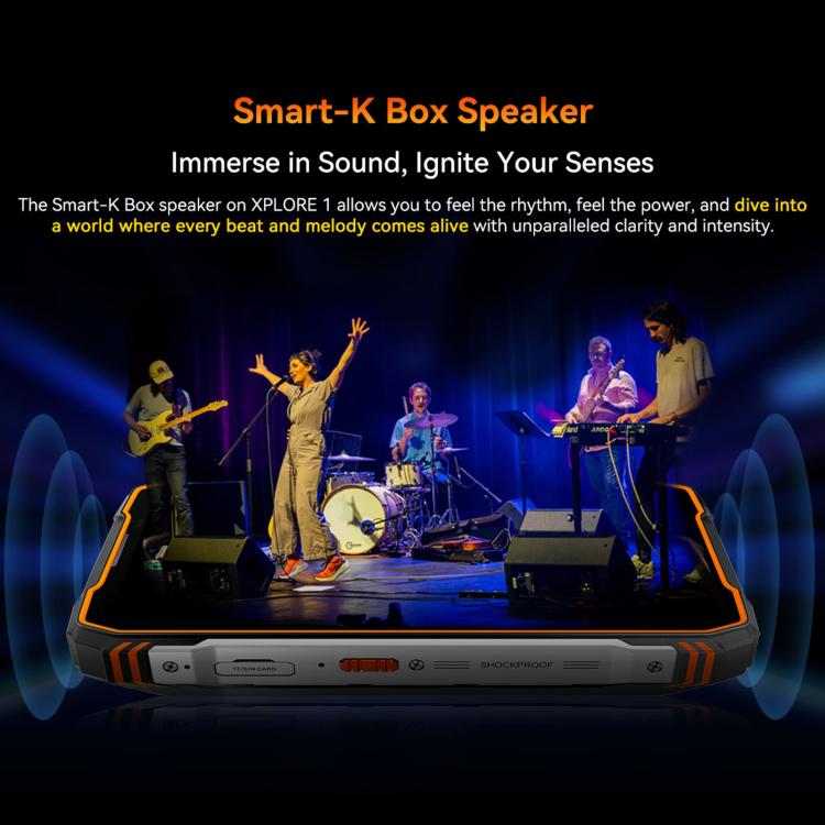 BLACKVIEW XPLORE 1 - 5G RUGGED SMARTPHONE - 48GB+512GB - DIMENSITY 7050 - 6.78 DISPLAY - 20000MAH BATTERY - ANDROID 15 - ORANGE - Image 13