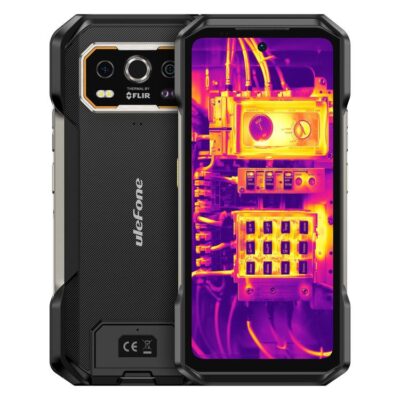 ULEFONE ARMOR 27T PRO PLUS - 5G RUGGED SMARTPHONE - 24GB+256GB - THERMAL IMAGING - 10600MAH BATTERY - ANDROID 15 - BLACK
