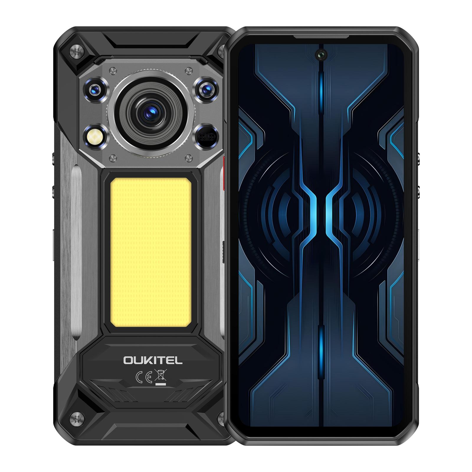 Oukitel WP500 Rugged Phone, 12GB+1TB, 108MP Camera, Night Vision, Fingerprint Identification, 6.78 inch Android 16 MTK Dimensity 8300 Octa Core, NFC, OTG, Network: 5G (Black) - Image 6