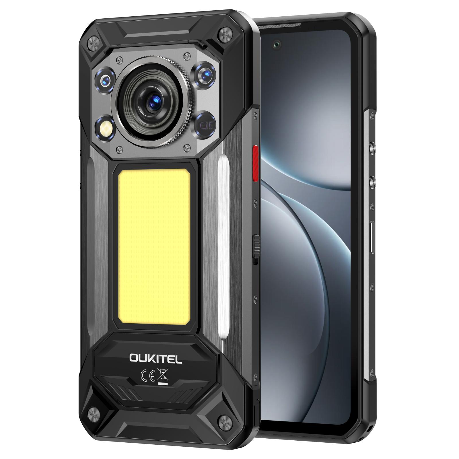 Oukitel WP500 Rugged Phone, 12GB+1TB, 108MP Camera, Night Vision, Fingerprint Identification, 6.78 inch Android 16 MTK Dimensity 8300 Octa Core, NFC, OTG, Network: 5G (Black) - Image 5