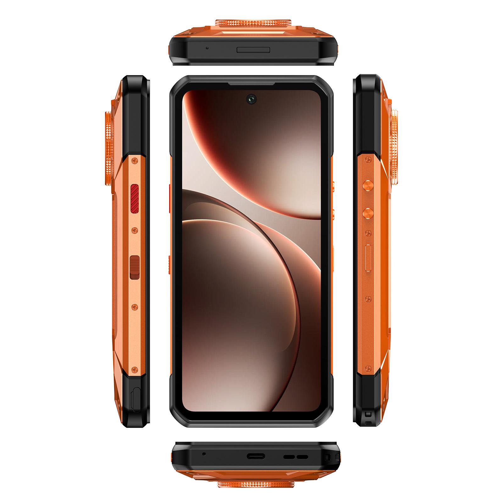 OUKITEL WP500 - 5G RUGGED PHONE - DIMENSITY 8300 - 32GB+1TB - 108MP CAMERA - NIGHT VISION - FINGERPRINT ID - 6.78 SCREEN - ANDROID 16 - ORANGE - Image 4