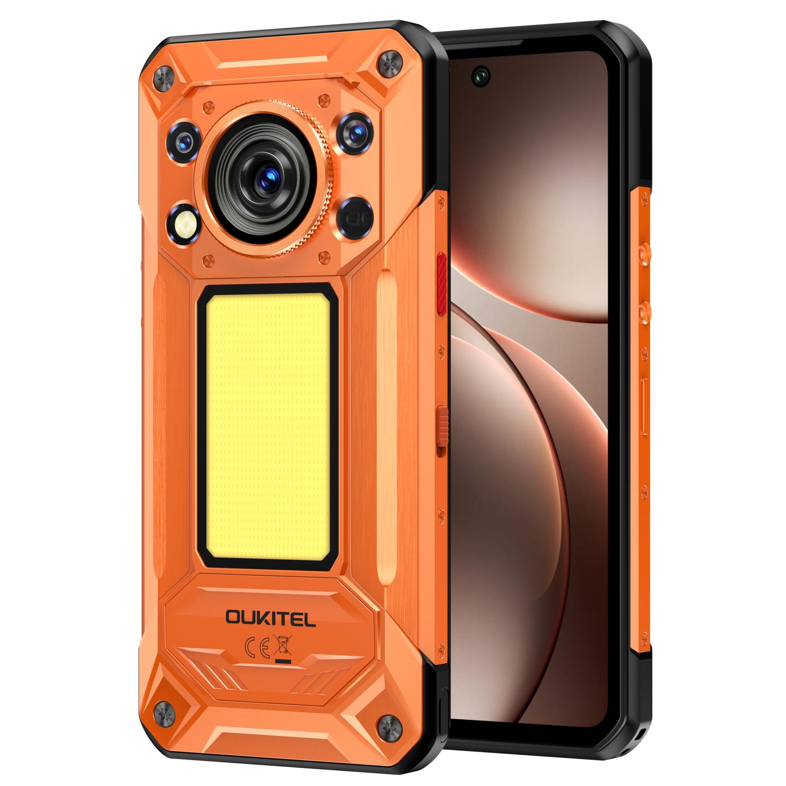 OUKITEL WP500 - 5G RUGGED PHONE - DIMENSITY 8300 - 32GB+1TB - 108MP CAMERA - NIGHT VISION - FINGERPRINT ID - 6.78 SCREEN - ANDROID 16 - ORANGE - Image 5