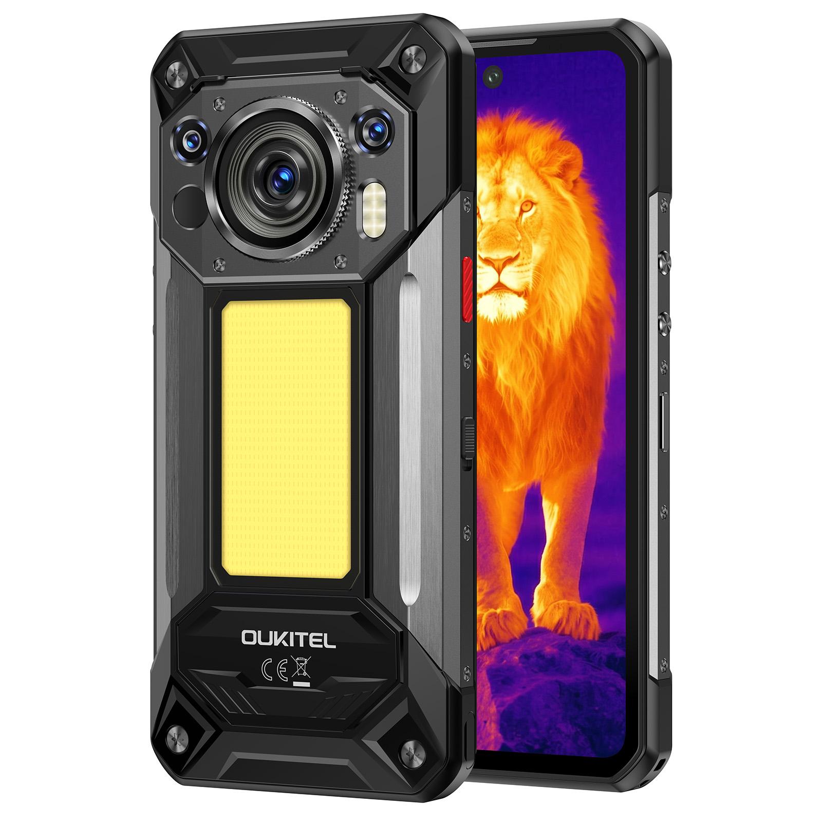 OUKITEL WP500 ULTRA -THERMAL IMAGING - 5G RUGGED PHONE - DIMENSITY 8300 - 32GB+1TB - 108MP CAMERA - NIGHT VISION - FINGERPRINT ID - 6.78 SCREEN - ANDROID 16 - BLACK - Image 4